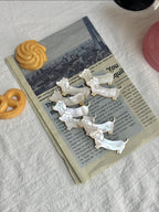 Little Wanderer Dachshund Shell Charm | Natural Shell
