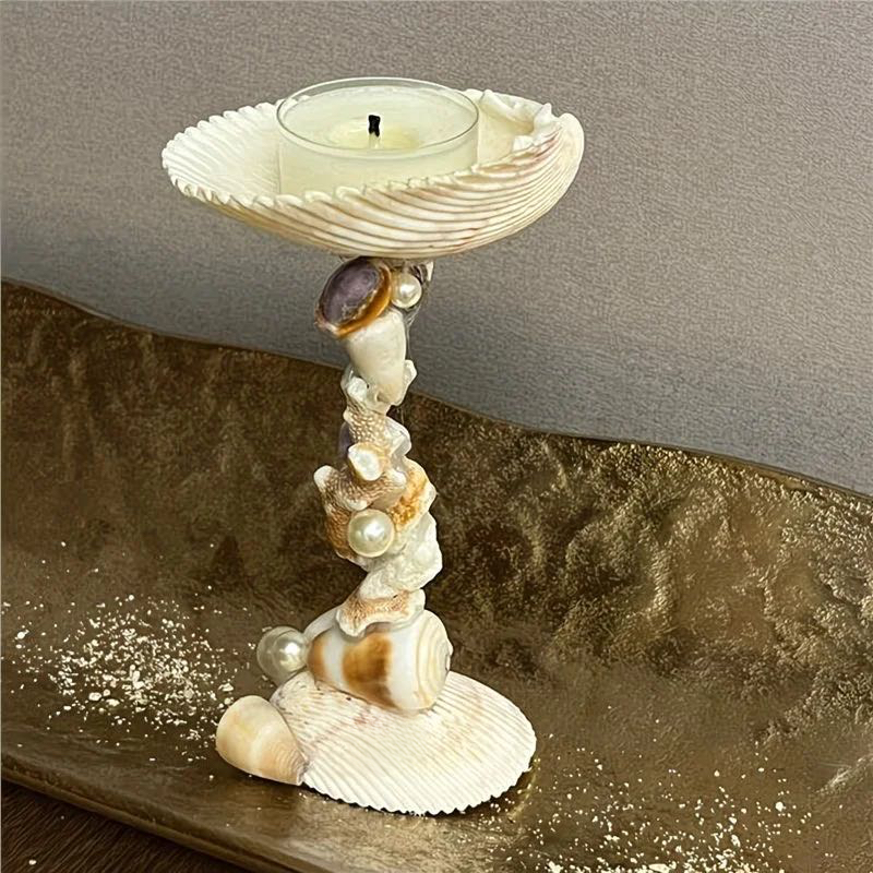 Pearl Tide Seashell Candle Holder DIY Kit