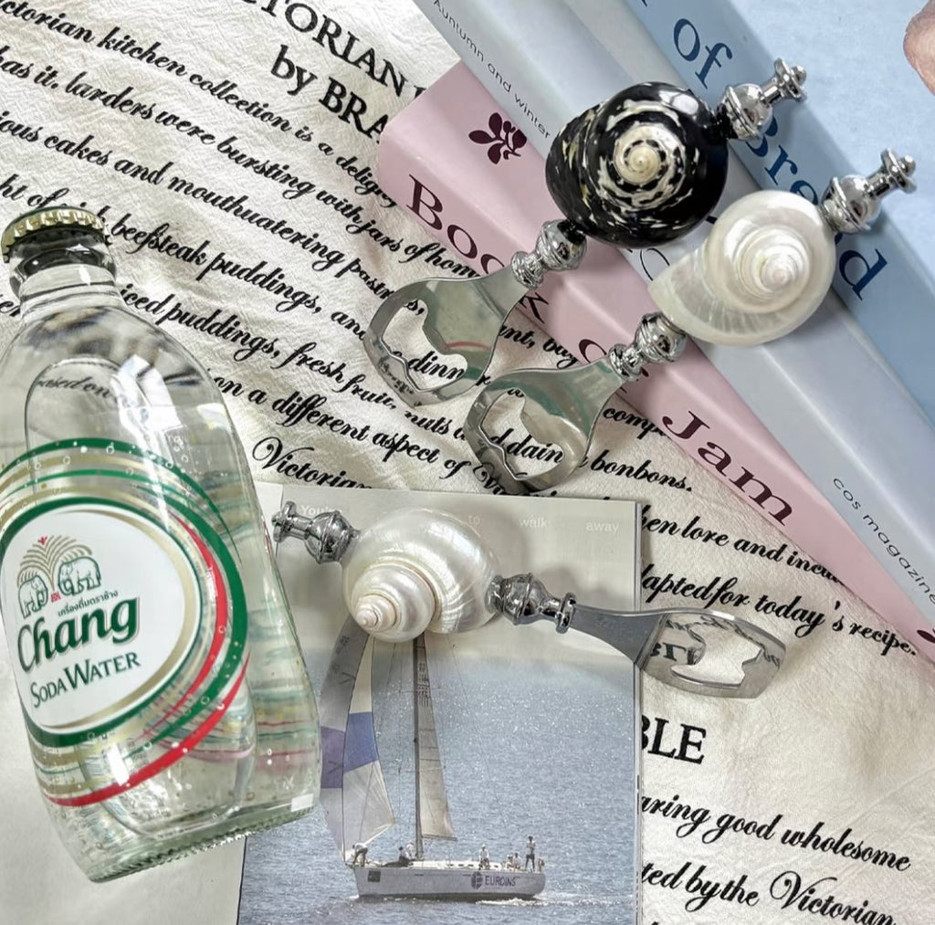 ObsidianShell & PearlConch Bottle Openers