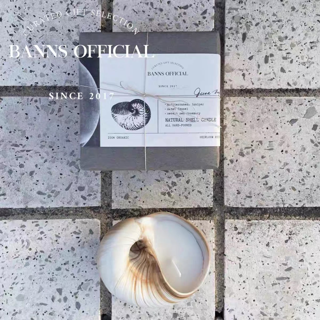 Bay Breeze Shell Soy Candle