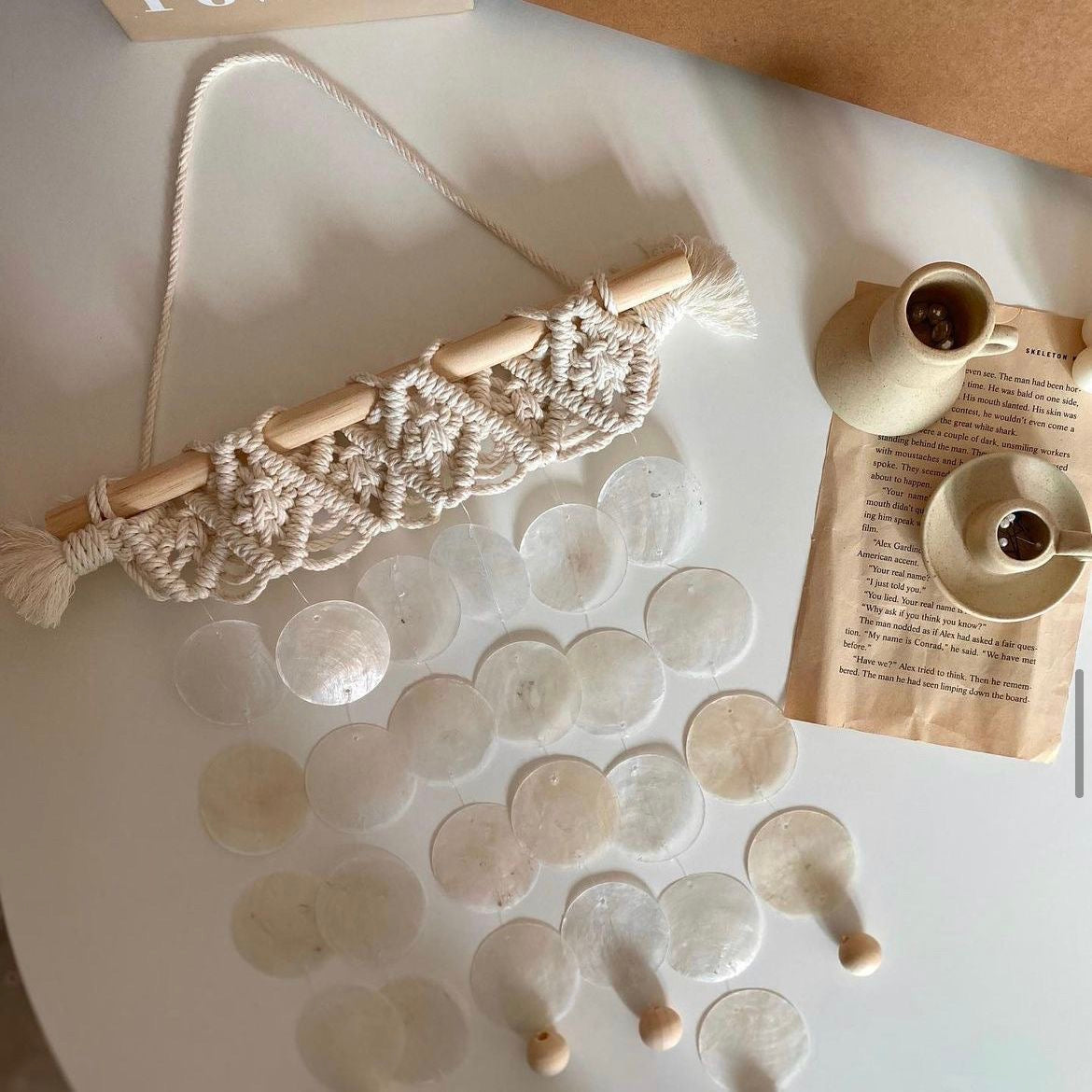 Sea Whisper Shell Wind Chime DIY Kit