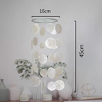 Misty Harbor Capiz Dreamcatcher Wind Chime