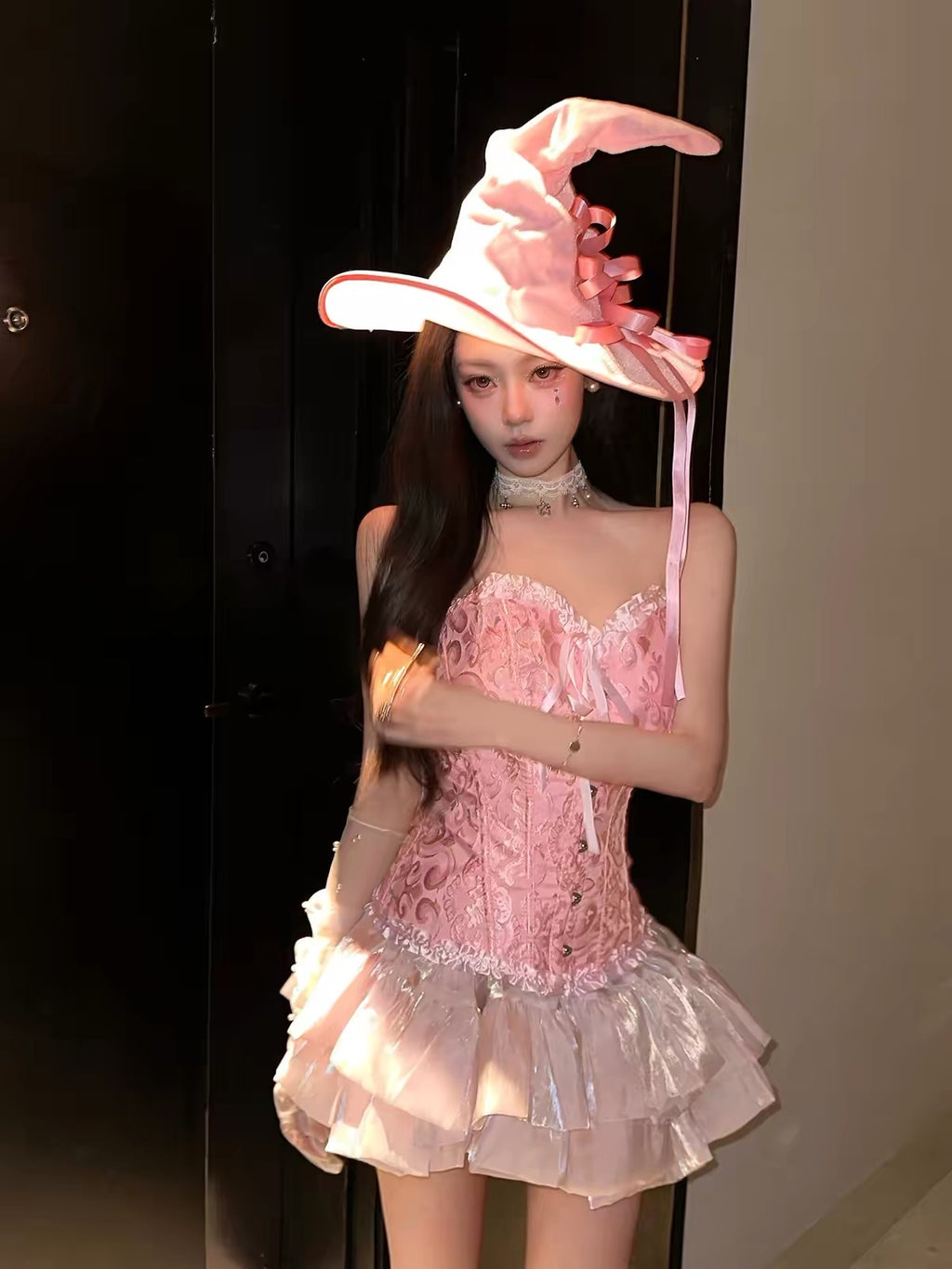 Halloween Witch Hat Costume Accessory for Women, Party