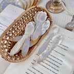 Luminous Shell Whisper Handcrafted Mother-of-Pearl Spoon