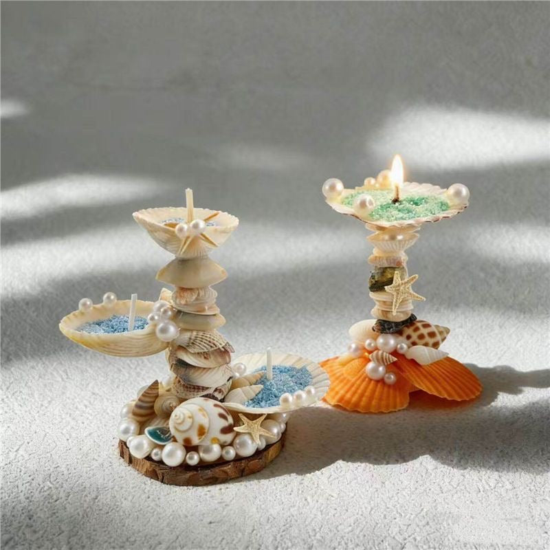 Ocean Muse Shell Candle DIY Kit