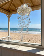 Ocean Aurora Shell Curtain