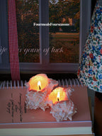 Blush Tide Shell Candle