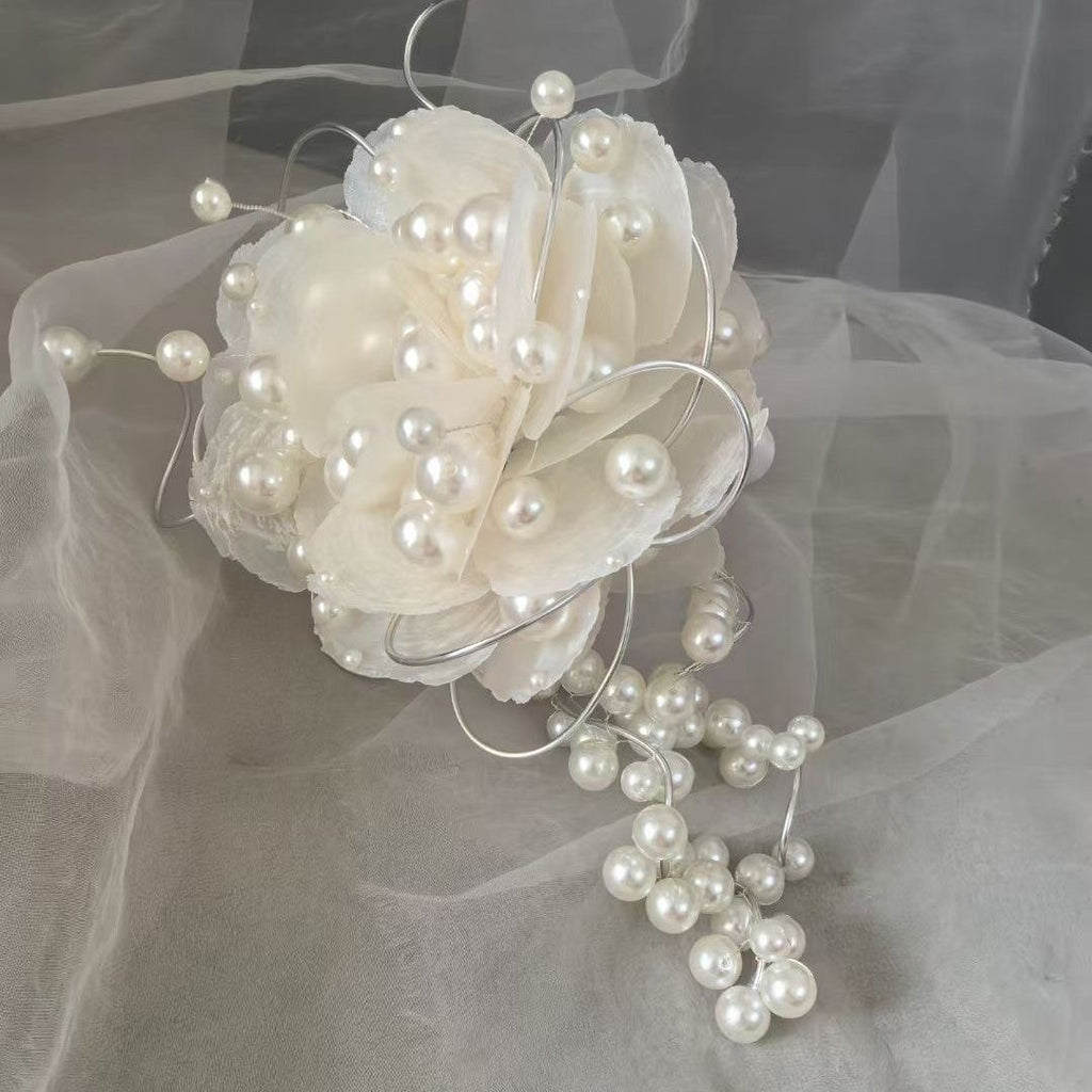 Pearl Veil Bridal Bouquet DIY Kit