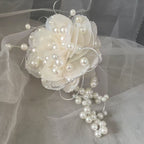 Pearl Veil Bridal Bouquet DIY Kit