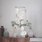 Misty Harbor Capiz Dreamcatcher Wind Chime