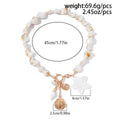Handmade Natural Seashell & Flower Jewelry Set