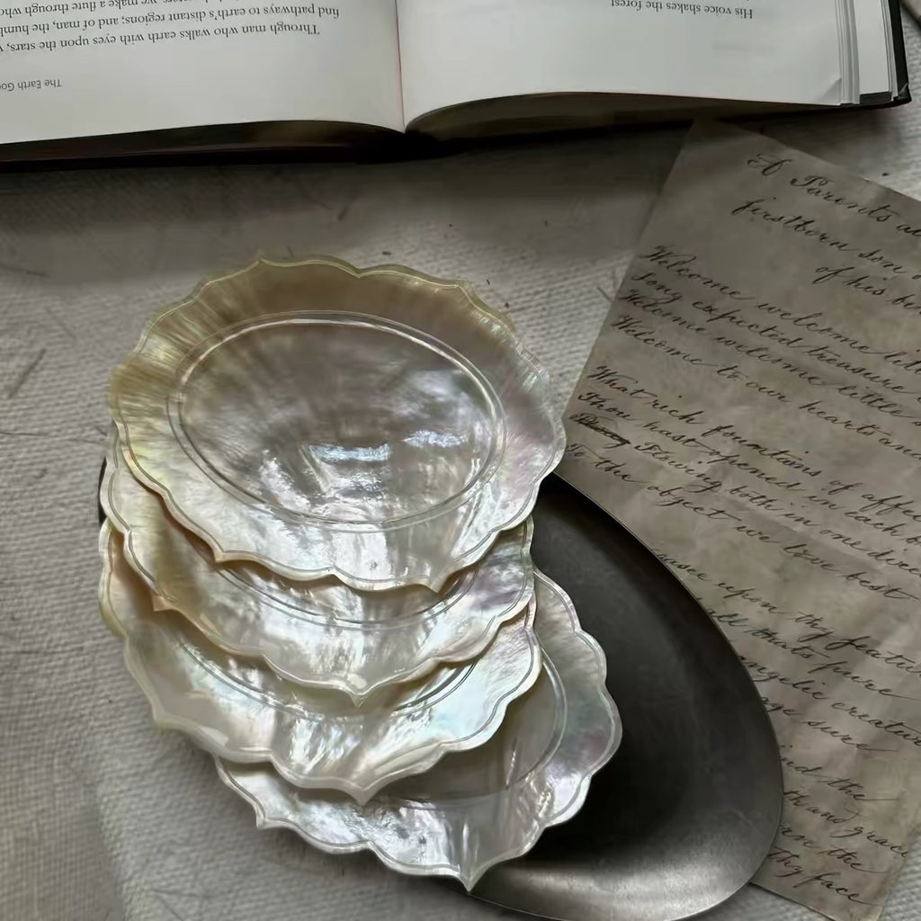 Moonlit Pearl Shell Tray