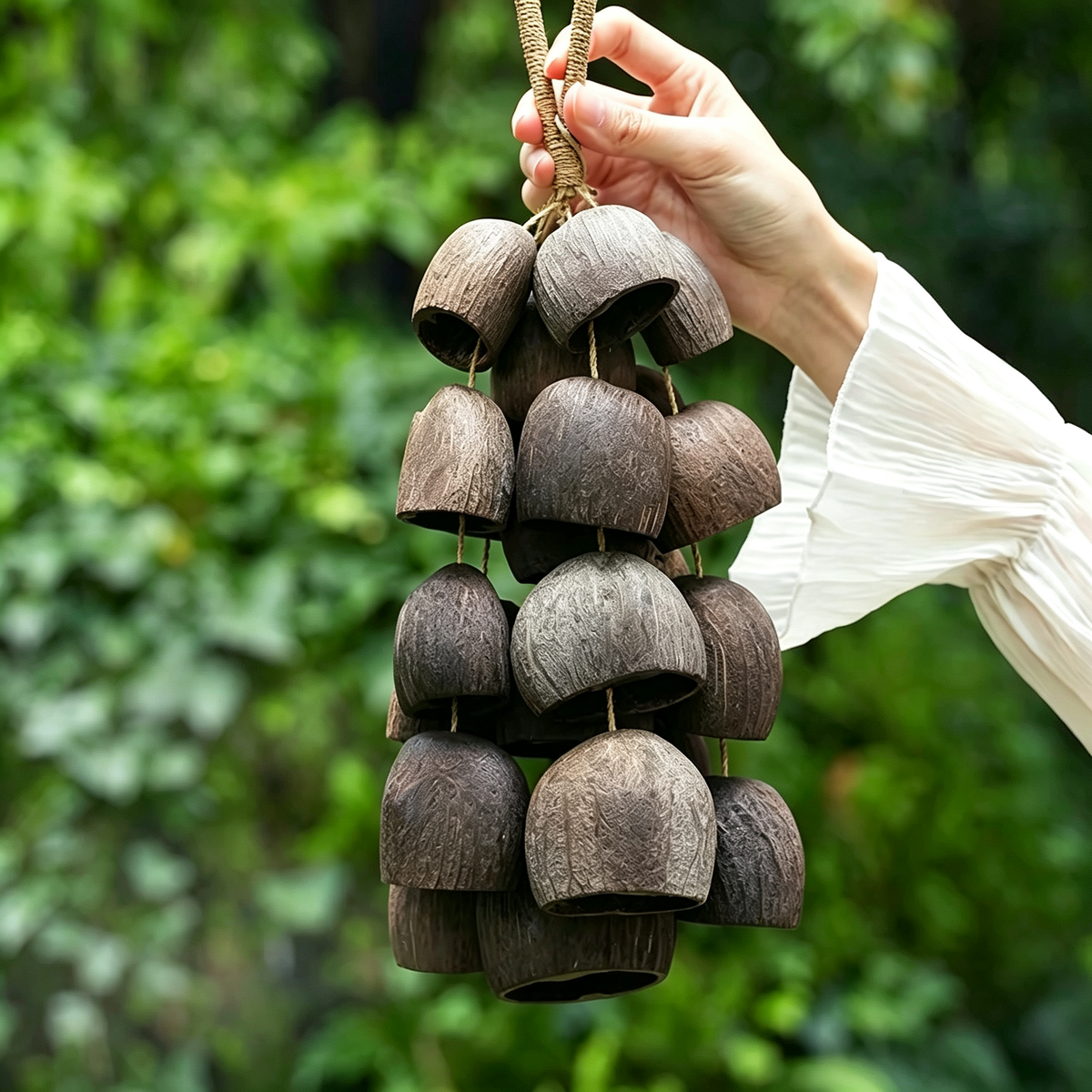 Springwater Salin Seed Shell Chime – Natural Sound Decor