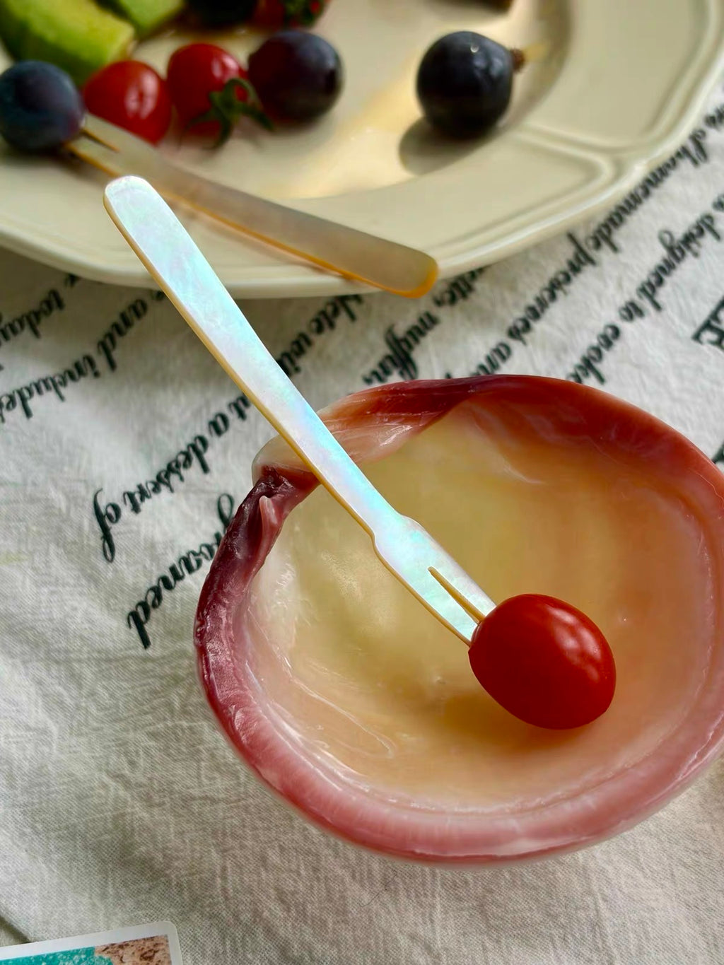Pearl Ray Shell Fork