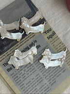 Little Wanderer Dachshund Shell Charm | Natural Shell