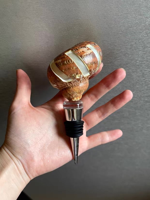 Natural Seashell Wine Stopper