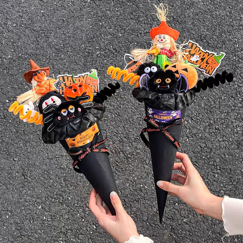 Harvest Mischief Halloween Scarecrow Gift Bouquet