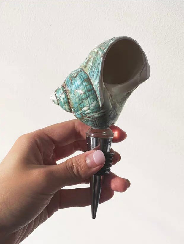 Natural Seashell Wine Stopper