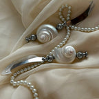 ObsidianShell & PearlConch Letter Openers