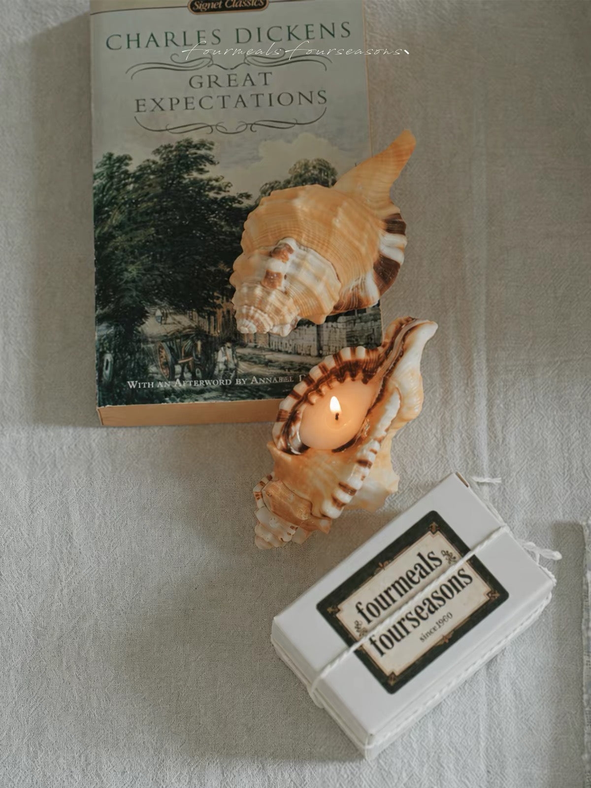 Elephant Trunk Conch Shell Candle – Reusable Gift