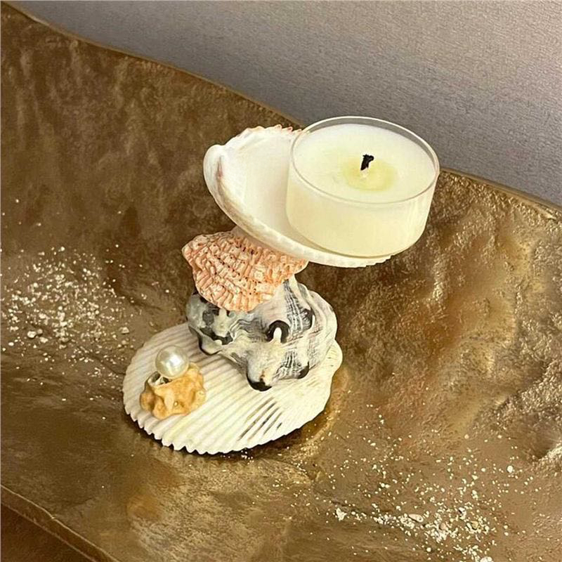 Pearl Tide Seashell Candle Holder DIY Kit