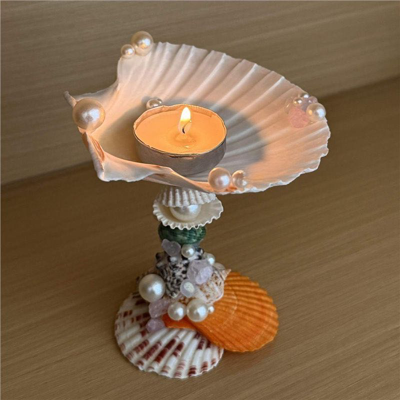 Pearl Tide Seashell Candle Holder DIY Kit