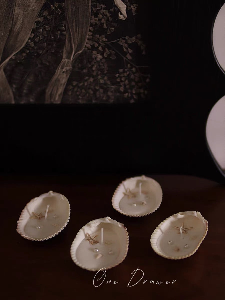 Ocean Whisper Seashell Scented Candle