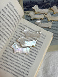 Little Wanderer Dachshund Shell Charm | Natural Shell