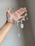 Moonlit Pearl Shell Necklace