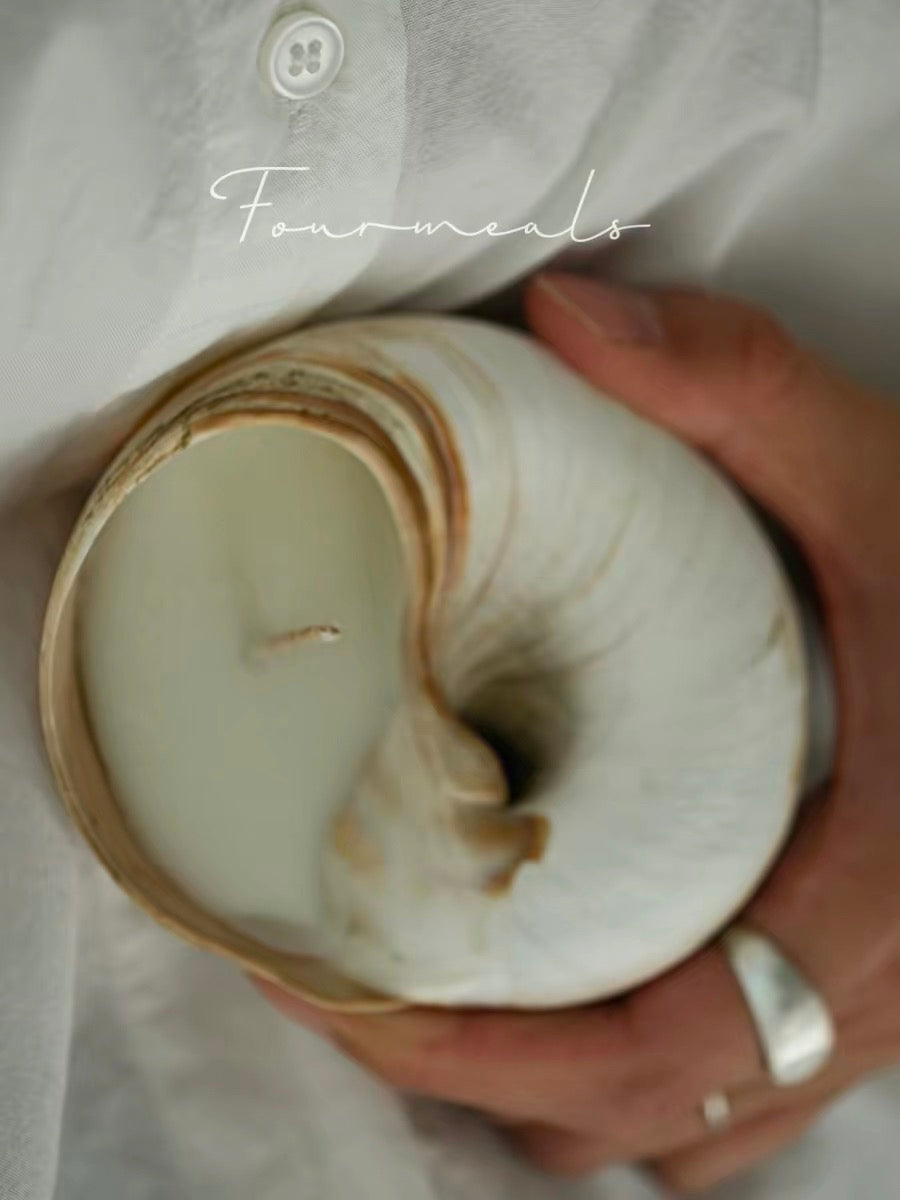 Ocean’s Gift Natural Seashell Soy Wax Candles