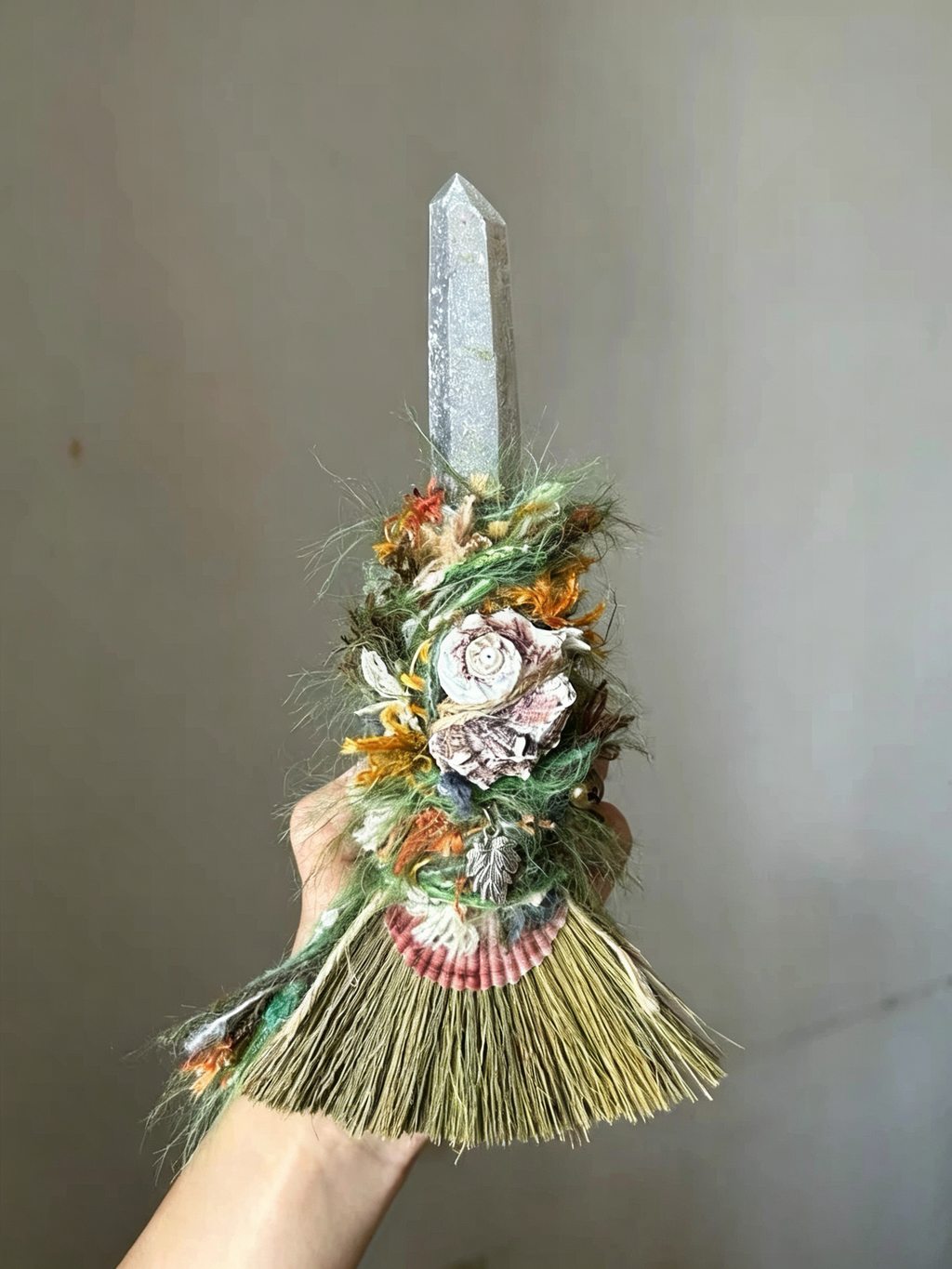 Autumn, All at Once Witch Broom