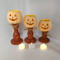 Harvest Moon Pumpkin Candle Holder